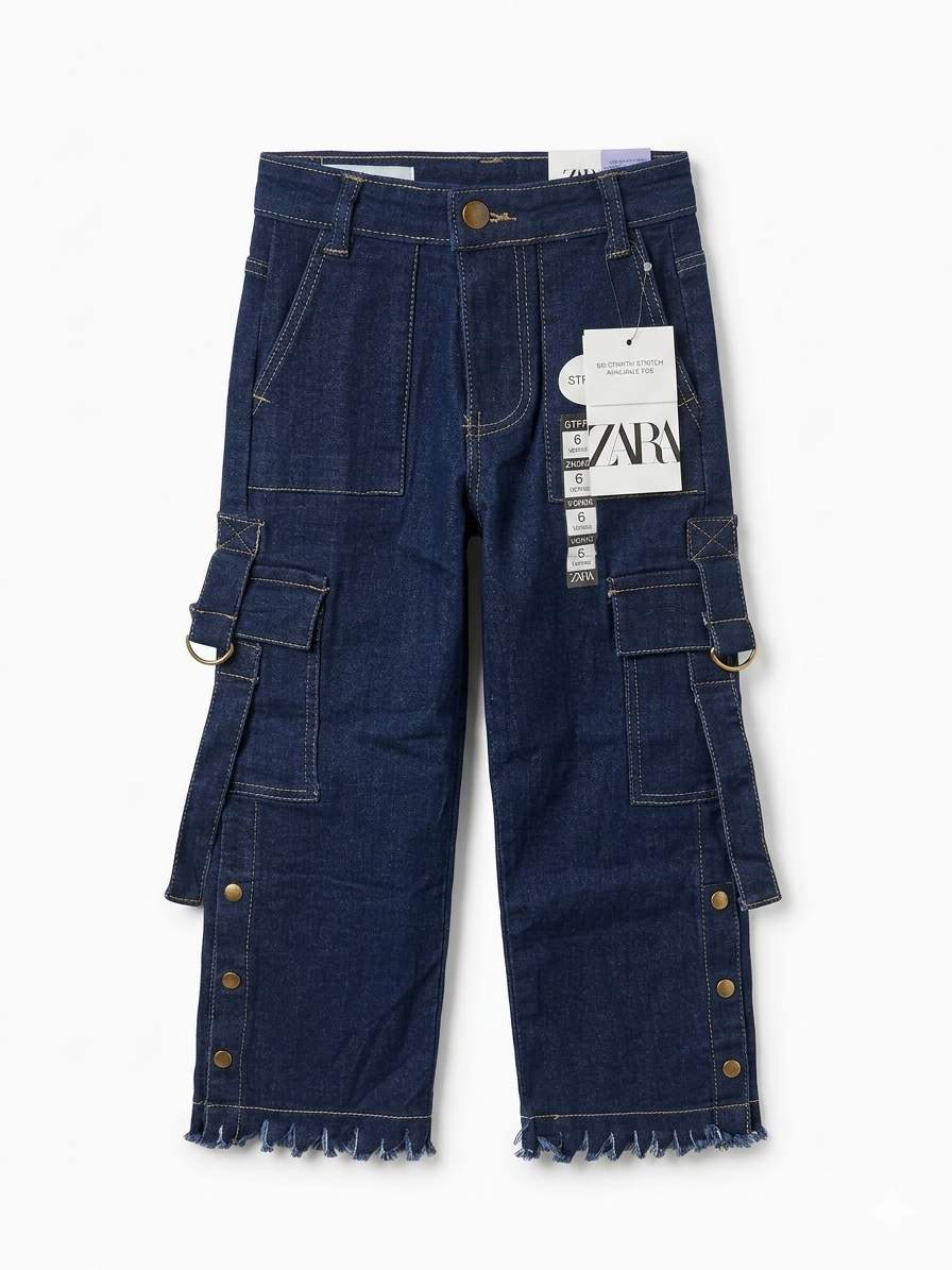 Durable Cargo Baggy Jeans for Comfort and Everyday Style