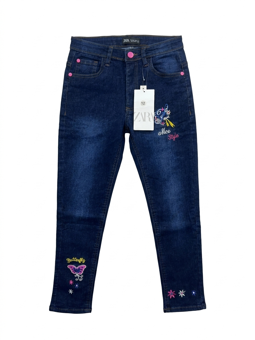 Classic Girls Straight Jeans for Everyday Comfort and Style