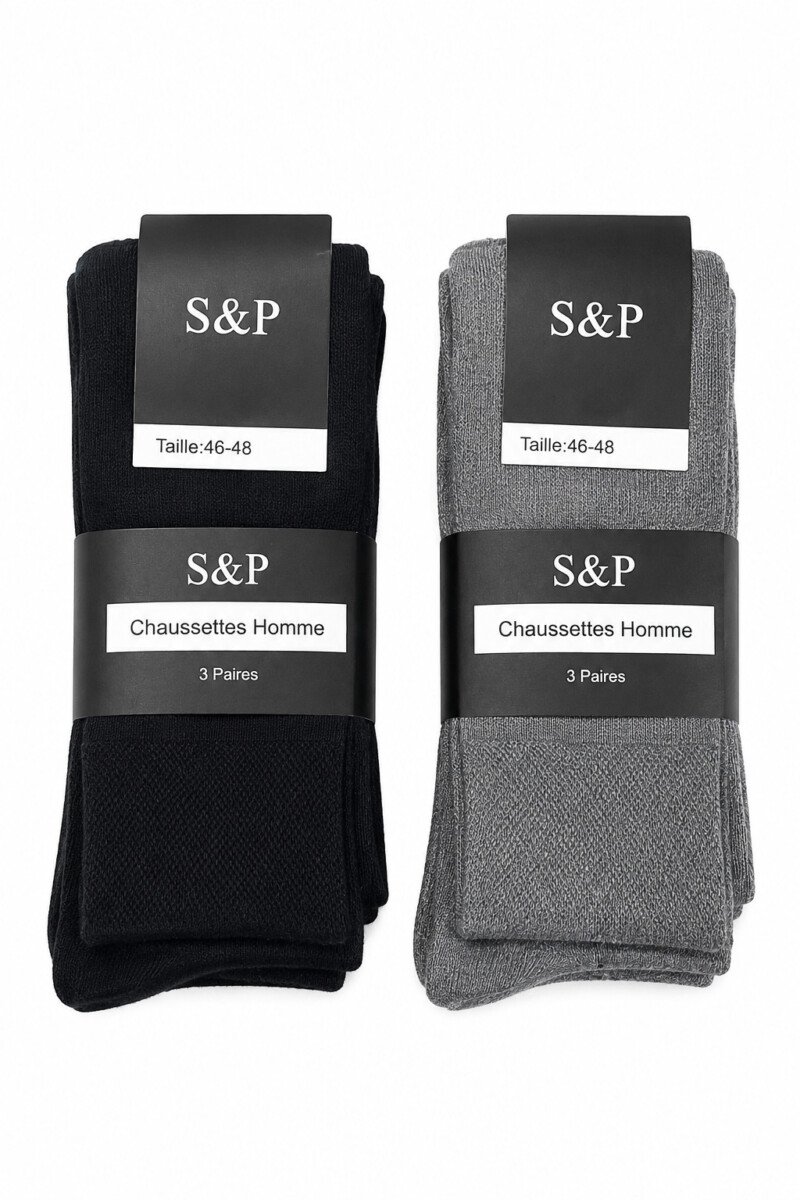 S&P 3-Pack Cotton Rich Crew Socks for Everyday Comfort