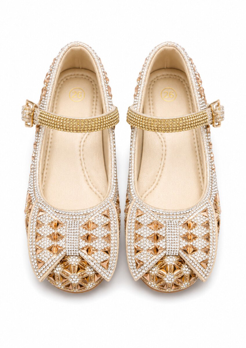 Sparkling Bling Party Shoes for Stylish Girls