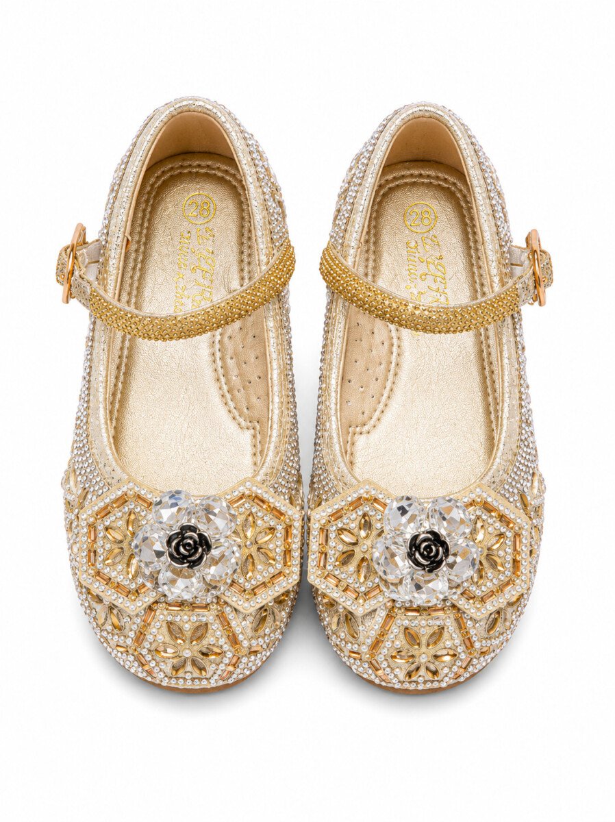 Cute Blinged Dressy Party Shoes for Girls’ Special Moments