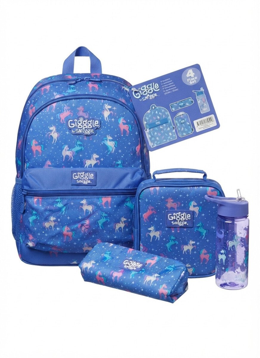 4-in-1 Smiggle School Bag Set for Daily Learning Essentials