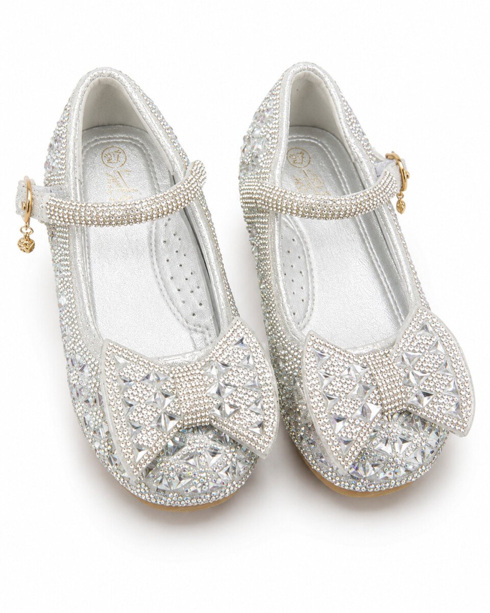 Dazzling Blinged Dress Shoes for Girls’ Party and Events