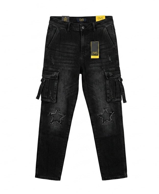Trendy Baggy Jeans with Multiple Pockets for Everyday Style