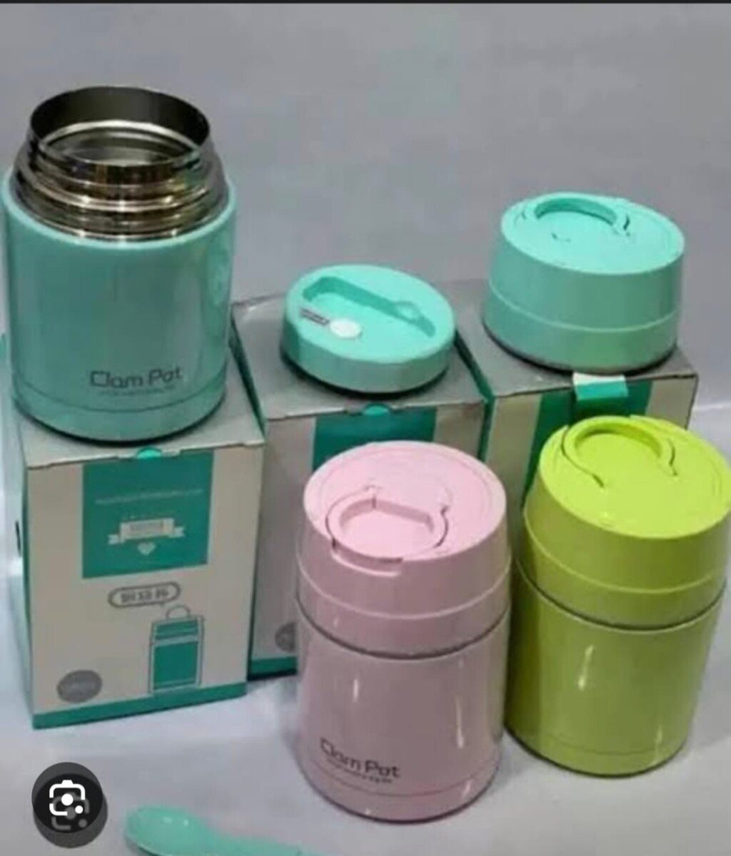 Premium Clam Pot Food Flask for Hot Meals and Daily Use