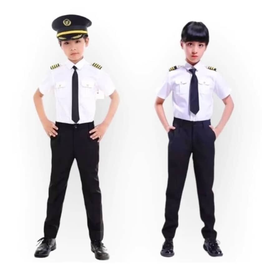 Professional Pilot Costume Set for Imaginative Role Play
