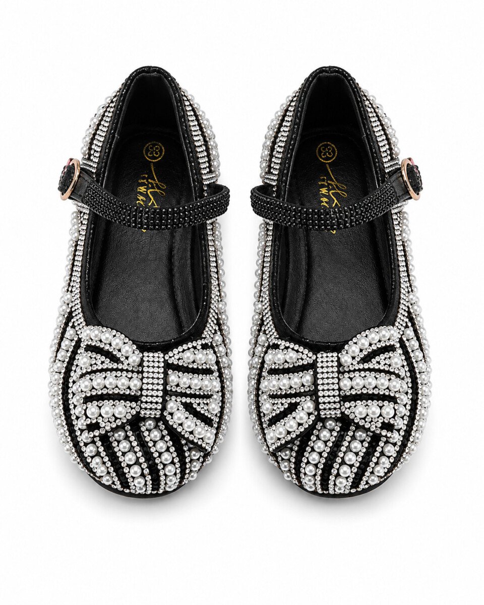 Cute Bling Party Shoes for Girls with Elegant Sparkle