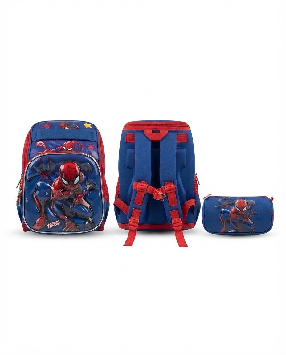 10-Inch Box-Shaped School Bag for Toddlers and Daily Use