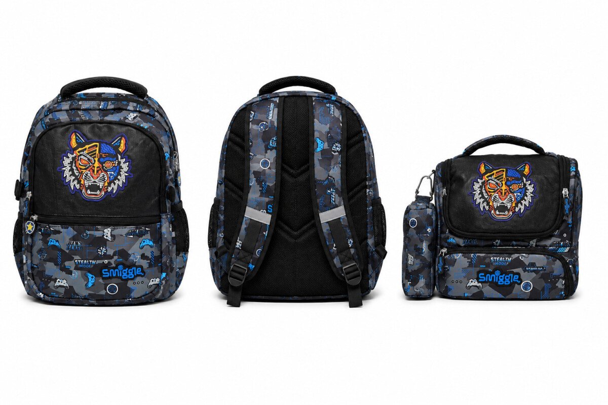 16/17-Inch School Bag Set with Lunch Bag and Case Suitable for age 4-9