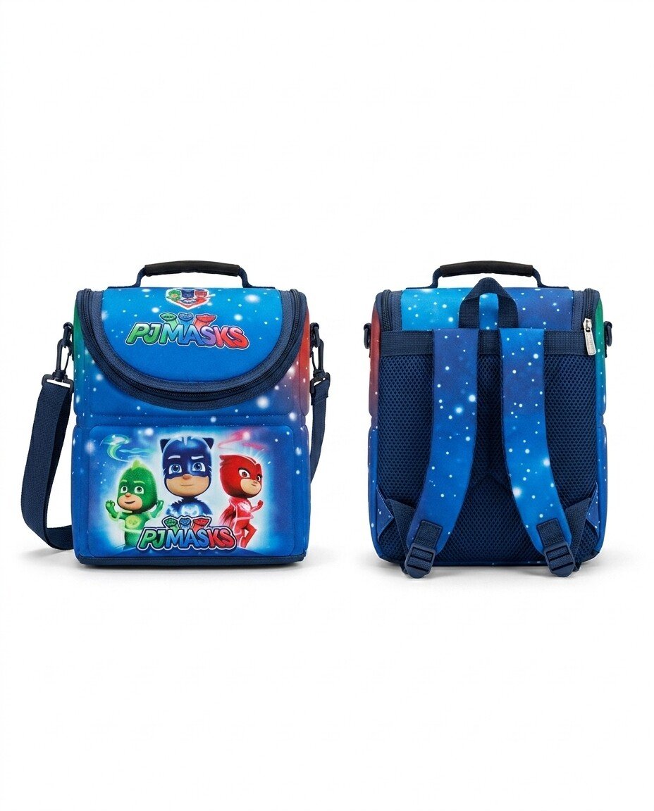 PJ Masks Inspired Lunch Bag for Boys with Spacious Insulated Design