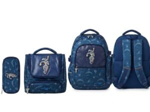 16-Inch Smiggle School Bag Set with Lunch Bag and Case