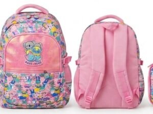 16-Inch Smiggle School Bag Set with Lunch Bag and Stationery Case