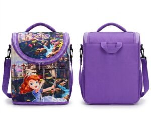 Sofia-Inspired Girls Lunch Bag with Spacious Insulated Design